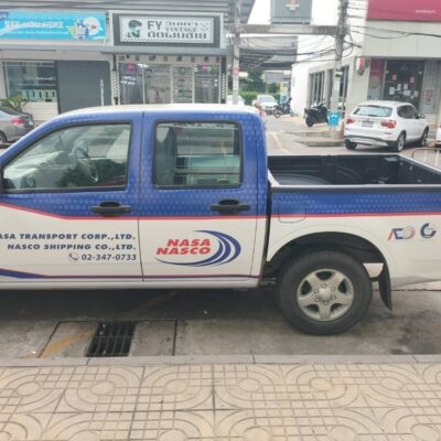 สติ๊กเกอร์ติดประตูรถ