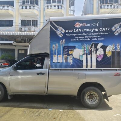 สติ๊กเกอร์โปรโมชันติดรถ